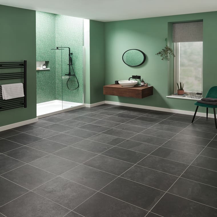 Karndean Knight Tile Black Riven Slate - Image 2