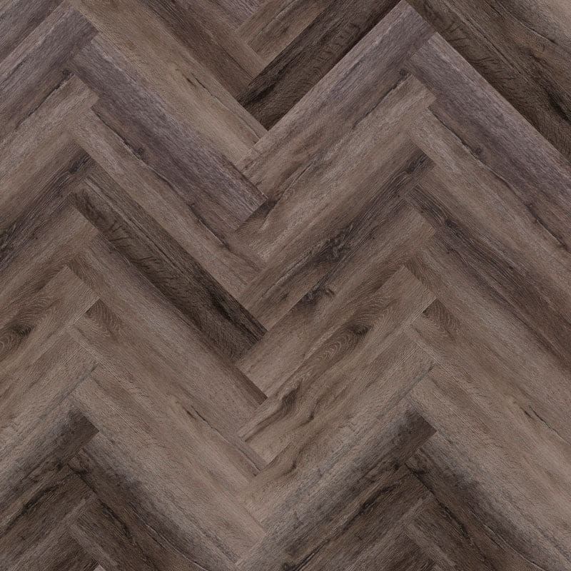 Tromso Herringbone LVT Aged Walnut