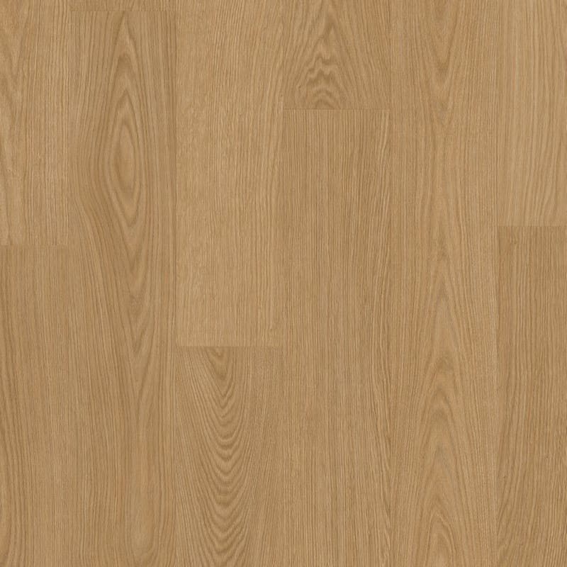 Close-up of Quick-Step Alpha Blos Gingerbread Oak flooring showing detailed wood grain pattern and texture