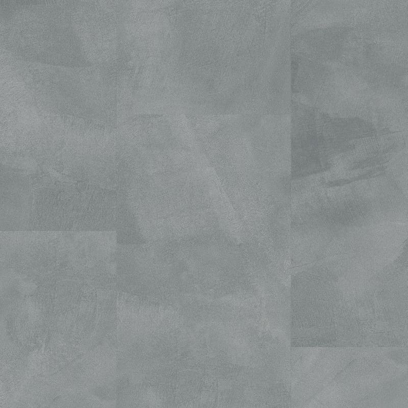 Quick-Step Soft Sky flooring installed in a contemporary living space with fireplace