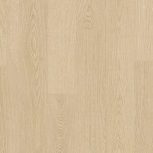 Full plank view of Buttermilk Oak flooring showing natural wood pattern