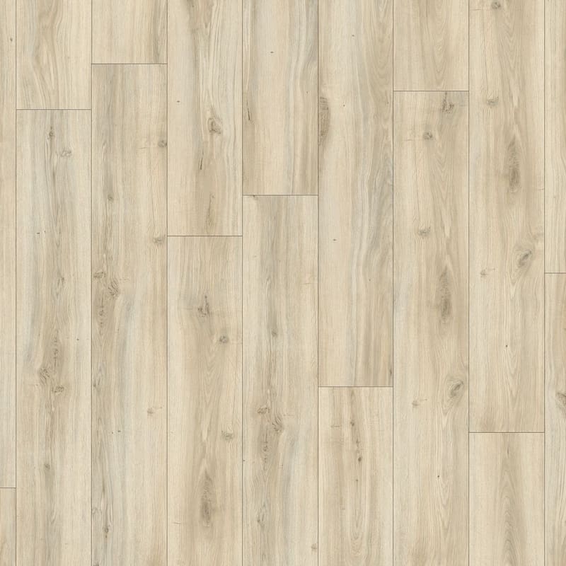 Moduleo Roots Classic Oak 24228 luxury vinyl flooring showing light oak planks with natural grain patterns and knots