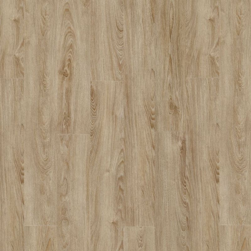 Moduleo Roots Midland Oak 22231 luxury vinyl flooring showing detailed wood grain texture and warm beige coloration