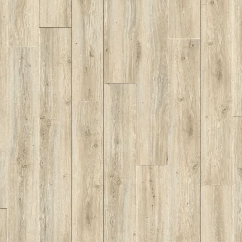 Moduleo Roots Classic Oak 24228 luxury vinyl flooring displaying warm beige oak planks with authentic wood texture
