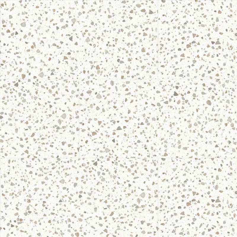 Moduleo Roots Fiastra 46232 terrazzo effect luxury vinyl flooring showing consistent speckled pattern