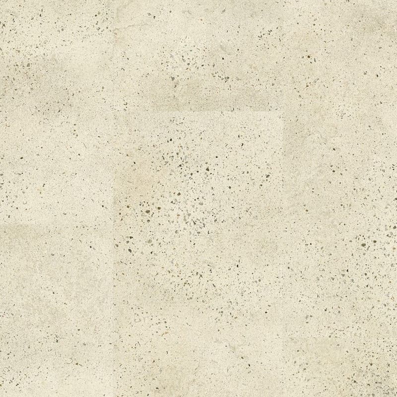 Full room view of Quick-Step Pebble Concrete flooring in a tiled pattern