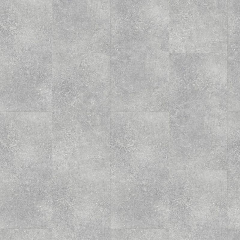 Moduleo Roots Cantera 46921 luxury vinyl tile flooring showing grey stone effect with subtle speckled pattern