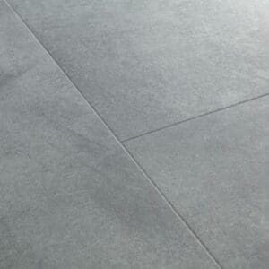 Full view of Quick-Step Soft Sky flooring showing overall pattern and tile arrangement