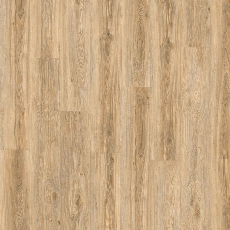 Moduleo Roots Blackjack Oak 22220 luxury vinyl flooring featuring light oak tones with natural grain patterns and knots
