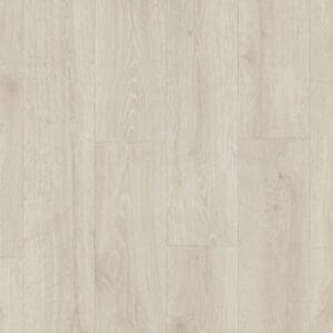 Quick-Step Majestic Woodland Oak Light Grey laminate flooring sample showing detailed wood grain pattern