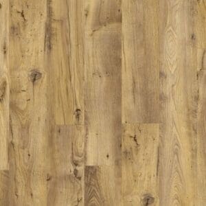 Quick-Step Alpha Blos Vintage Chestnut Natural luxury vinyl flooring close-up showing detailed wood grain pattern and natural chestnut tones