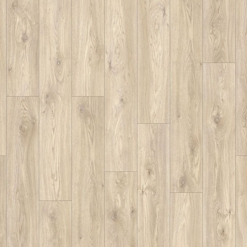 Moduleo Roots Sierra Oak 58226 luxury vinyl flooring displaying warm beige oak-effect planks with realistic wood grain texture