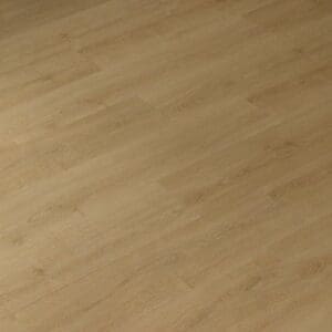 Quick-Step Capture Brushed Oak Warm Natural laminate flooring in a modern living room with person reading