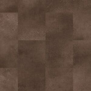Quick-Step Alpha Oro Cinnamon Rock luxury vinyl flooring in rich brown stone effect pattern