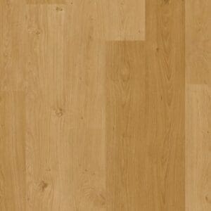 Close-up detail of Quick-Step Alpha Blos Coast Oak Honey vinyl flooring showing natural wood grain pattern