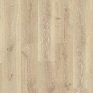 Quick-Step Creo Tennessee Oak Light Wood laminate flooring showing full plank pattern