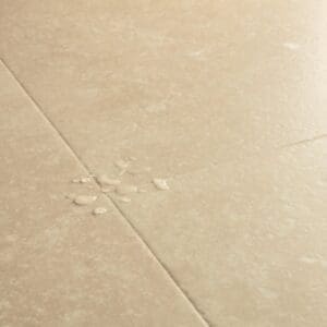 Detailed view of Quick-Step Muse Limestone Laminate MUS5486 showing natural stone texture and finish