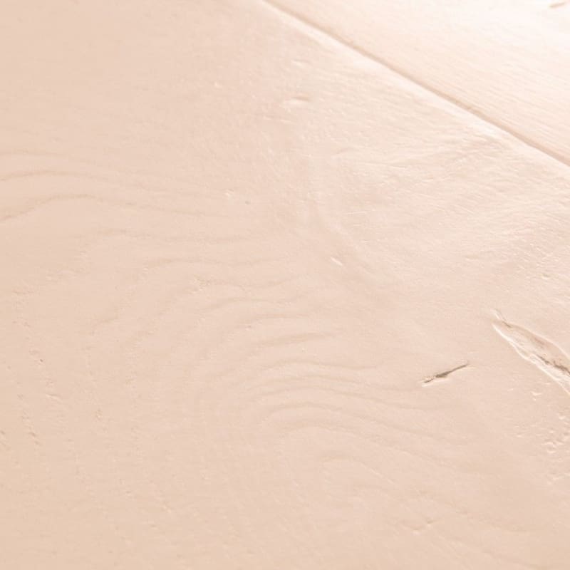 Close-up of Painted Oak Rose laminate showing natural wood characteristics