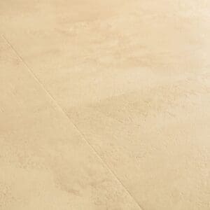 Full pattern view of Quick-Step Muse Sandstone laminate flooring showing tile layout