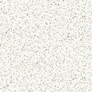 Moduleo Roots Fiastra 46232 terrazzo effect luxury vinyl flooring with white base and grey and beige speckles
