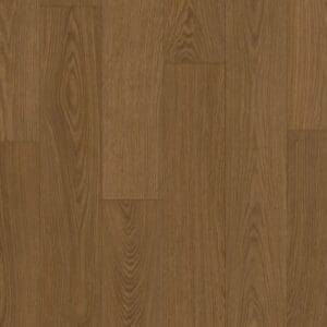 Quick-Step Alpha Blos Cocoa Oak luxury vinyl flooring planks showing detailed wood grain pattern
