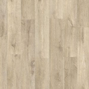 Moduleo Roots Nashville Oak luxury vinyl flooring showing light oak planks with natural knots and grain patterns