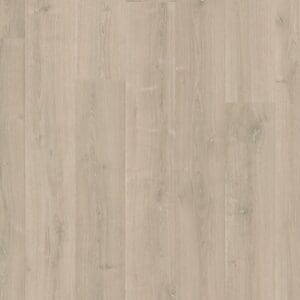 Quick-Step Capture Brushed Oak Beige laminate flooring sample showing detailed wood grain texture