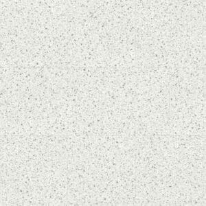 Moduleo Roots Lugano Terrazzo Tile 46910. showing white background with grey and beige flecks in terrazzo pattern
