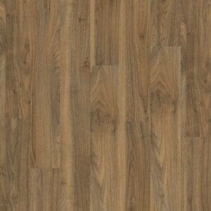 Moduleo Roots English Walnut 20565 luxury vinyl flooring showing rich walnut tones with natural grain patterns