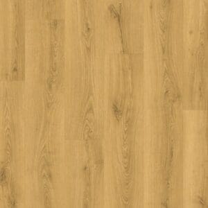 Close-up of Quick-Step Classic Light Classic Oak Laminate flooring showing natural wood grain pattern and texture