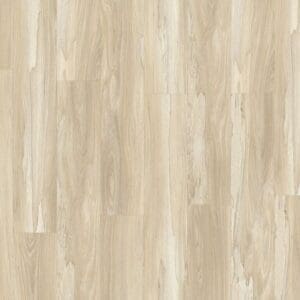 Moduleo Roots Marsh Wood 22326 luxury vinyl flooring showing light maple wood effect with wavy grain pattern and creamy tones