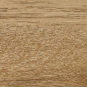 Close up detail of the wood grain texture on Weathered Cedar luxury vinyl tile