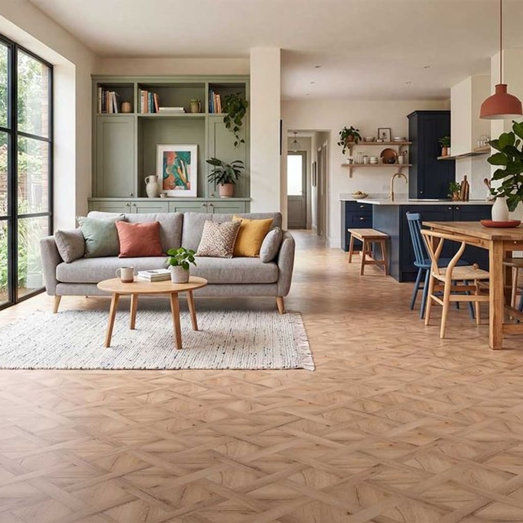 Grange Oak Basketweave