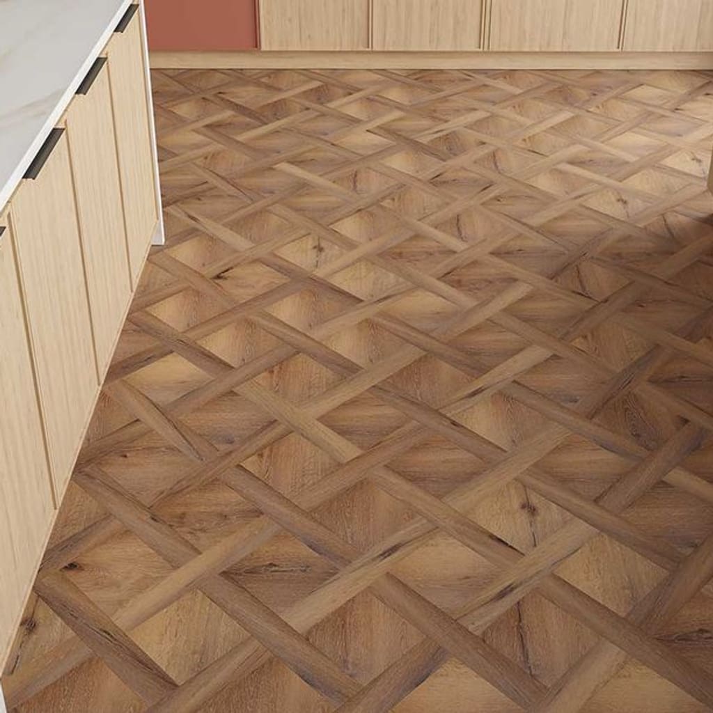 Ambleside Smoked Oak Basketweave