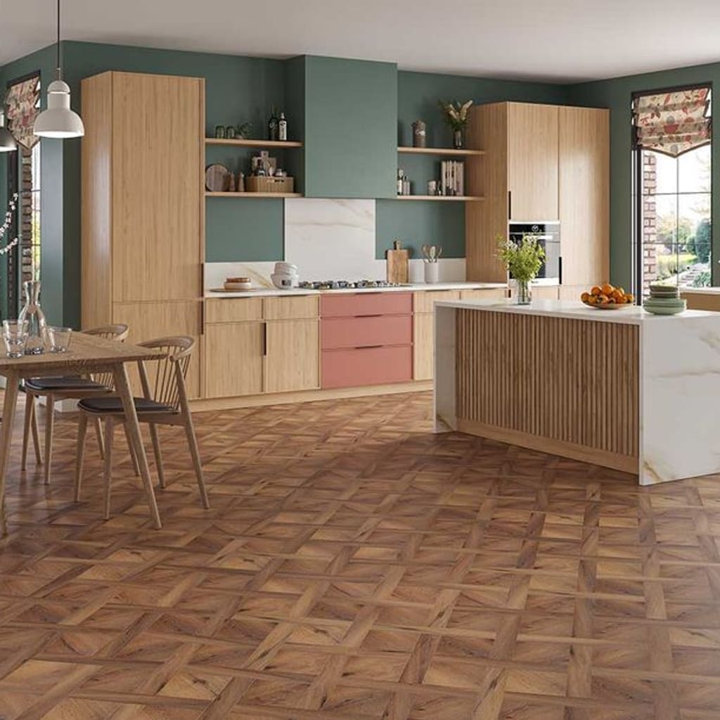 Ambleside Smoked Oak Basketweave