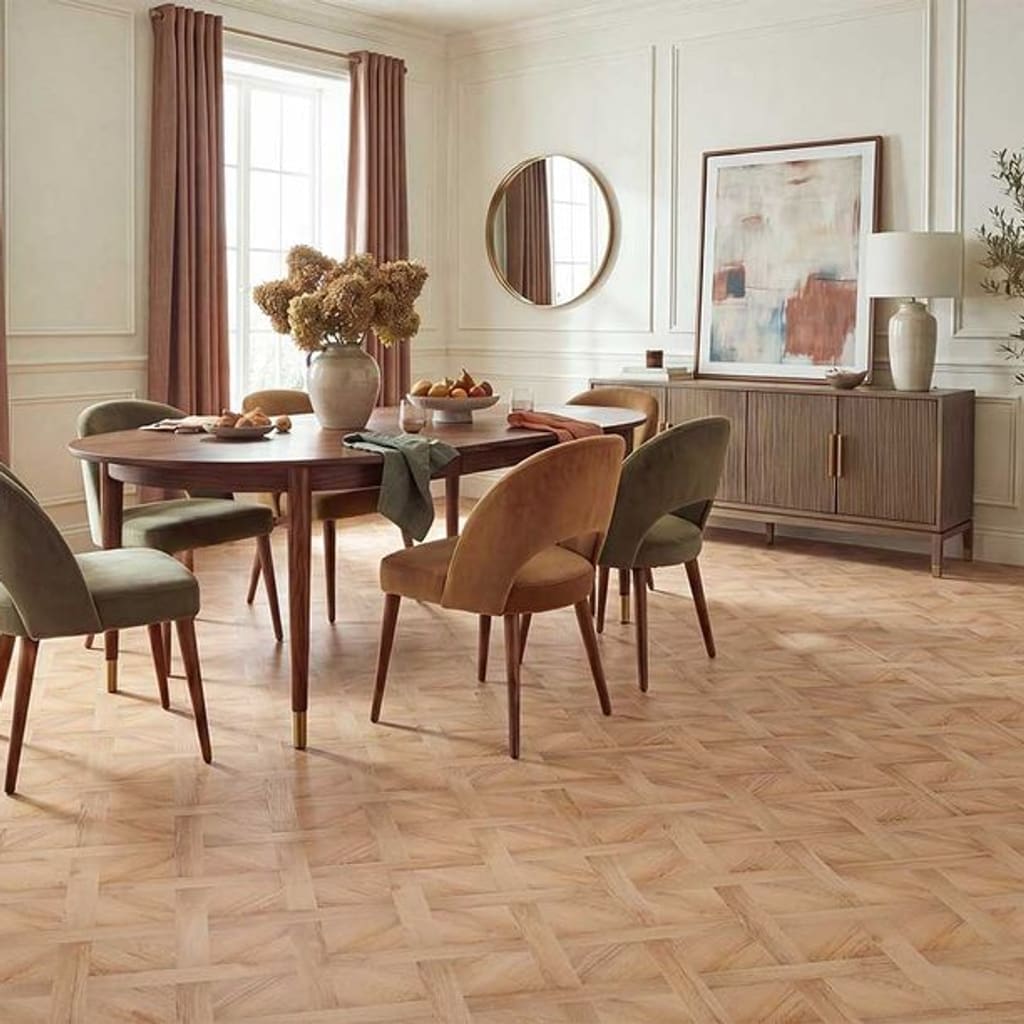 Rydal Honey Oak Basketweave