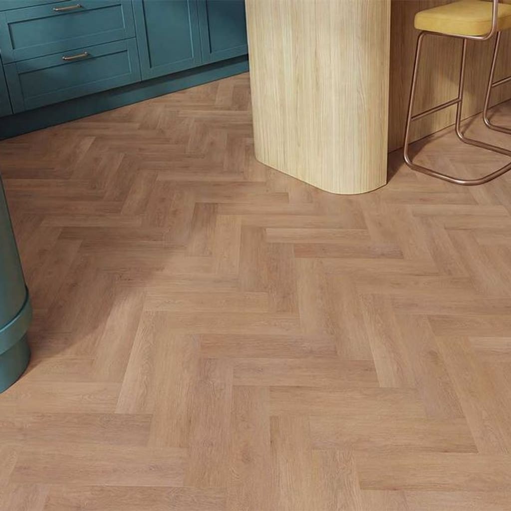 Braithwaite Golden Oak Herringbone
